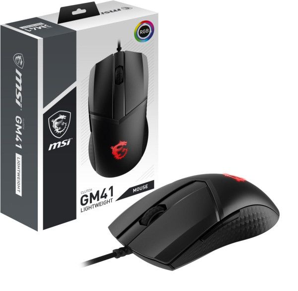 Mouse MSI Clutch GM41 Lightweight - GAMING