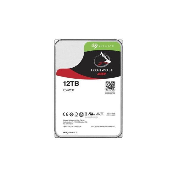 HDD Seagate IronWolf NAS ST12000VN0008 12TB Sata III 256MB (D)