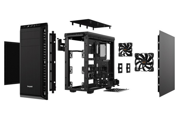 PC- Gehäuse BeQuiet Pure Base 600 schwarz
