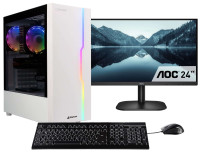 Captiva PC Advanced Gaming R91-342 TFT Bundle (Ryzen 7 5700X/RTX4060 8GB GDDR6/SSD 1TB/32GB/WLAN/Windows 11 Home 64-bit) Captiva PC Advanced Gaming R91-342 TFT Bundle (Ryzen 7 5700X/RTX4060 8GB GDDR6/SSD 1TB/32GB/WLAN/Windows 11 Home 64-bit)