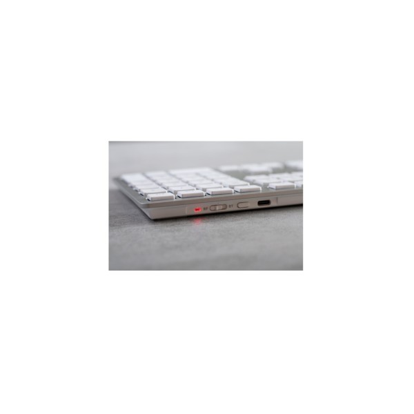 Keyboard Cherry KW 9100 Slim for Mac USB + Bluetooth silver (DE) (JK-9110DE-1)