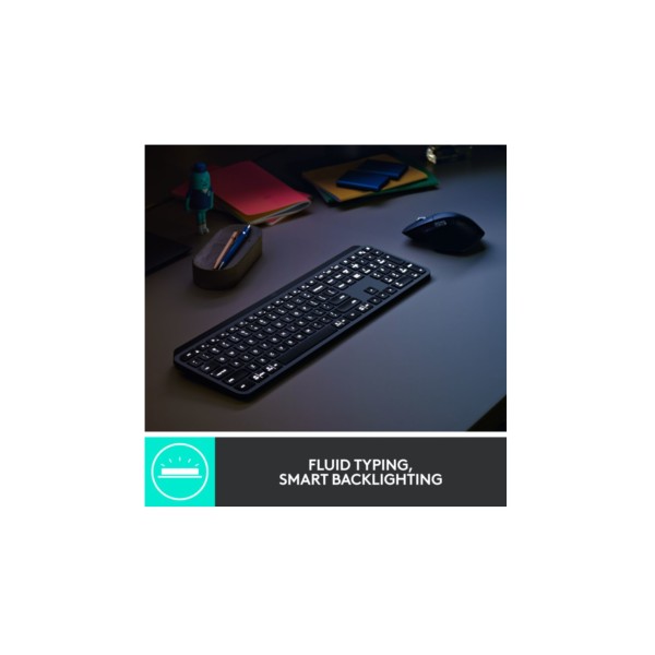Keyboard & Mouse Logitech Wireless Combo MX Keys for Business Gen 2 Graphite (US) (920-010933)