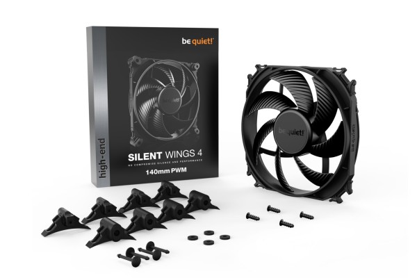 PC- Gehäuselüfter Be Quiet SilentWings 4 140mm PWM