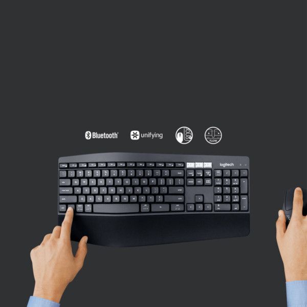Keyboard & Mouse Logitech Wireless MK850 Performance schwarz (920-008221)