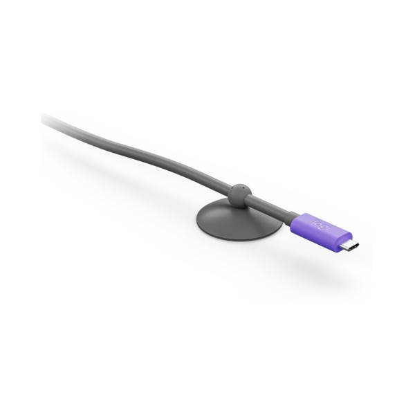 Kabel Logitech USB C (M) zu USB C (M)  grau 5m (952-000195 )