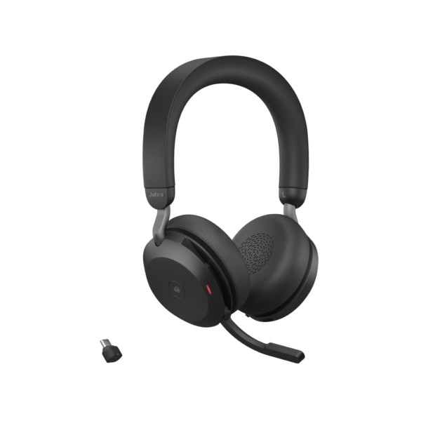 Headset JABRA Evolve2 75 Link380c MS Stereo Stand Black 27599-999-889