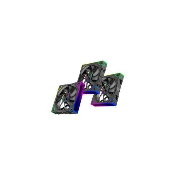 PC-Gehäuselüfter XILENCE ARGB Case fan 120 mm,120mm-PWM-ARGB XF072 XPF360.ARGB