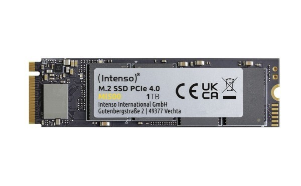 SSD Intenso 1TB MI500 M.2 2280 PCIe Gen.4 x4 NVME 1.4  3836460