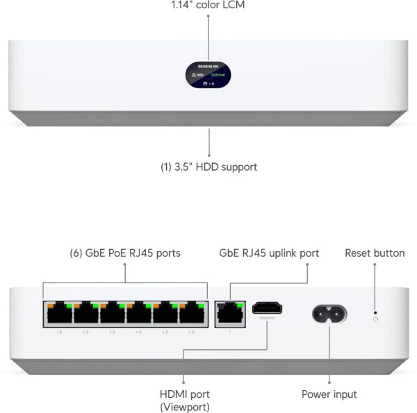 UbiQuiti Network Video Recorder Instant KIT UNVR-INSTANT (1 Jahr Garantie)