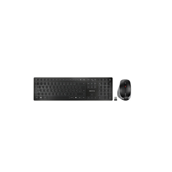 B-Keyboard & Mouse Cherry Wireless Combo DW9500 slim black (DE) (JD-9500DE-2)