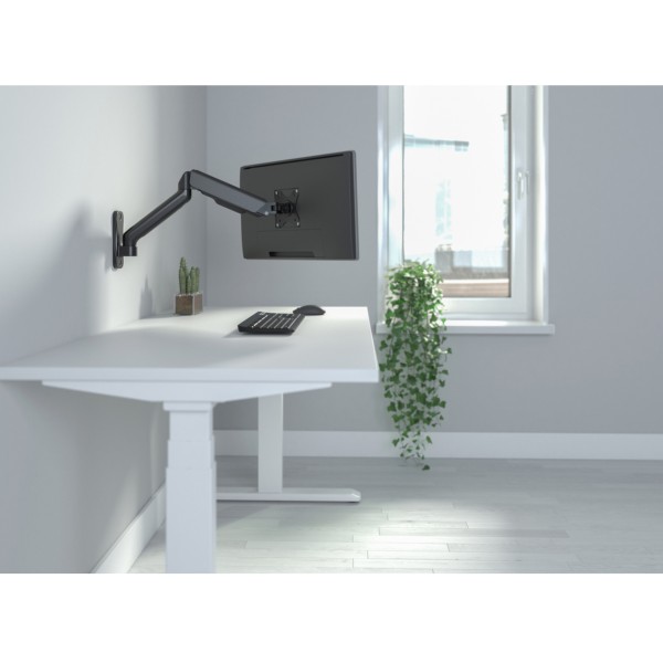 Digitus Monitorhalterung 1-fach 32"  Aluminium Gasdruckfeder DA-90425