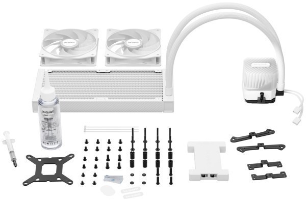 Cooler Be Quiet! Light Loop - Prozessor - Wasserkühlung - 240mm White (BW021)