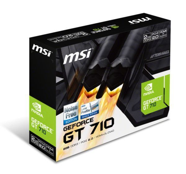 VGA MSI GeForce® GT 710 2GB 2GD3H LP