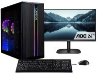 Captiva PC Power Starter R80-007 TFT Bundle (Ryzen 5 5600G/SSD 1TB/32GB/DVD-RW/WLAN/Windows 11 Home 64-bit) Captiva PC Power Starter R80-007 TFT Bundle (Ryzen 5 5600G/SSD 1TB/32GB/DVD-RW/WLAN/Windows 11 Home 64-bit)