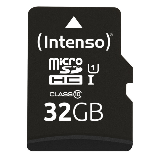 Micro SDHC/SD 32GB Intenso Performance 1 Adapter Class 10  3424480