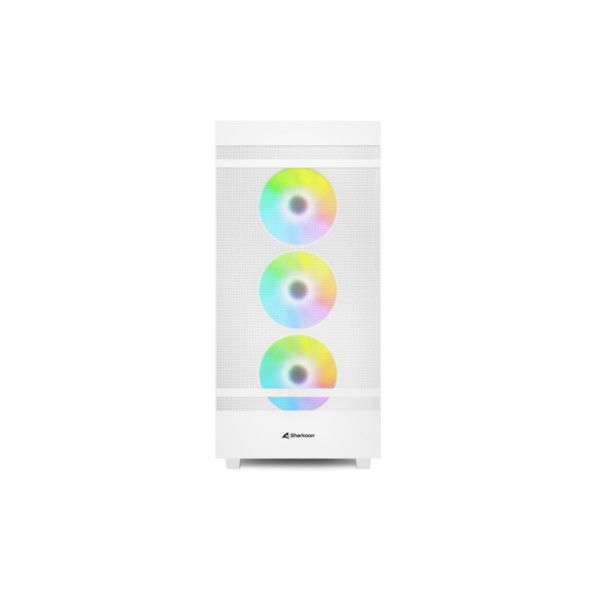 PC- Gehäuse Sharkoon Rebel C50 RGB white