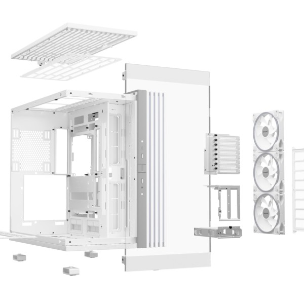 PC- Gehäuse BeQuiet Light Base 900 FX - White