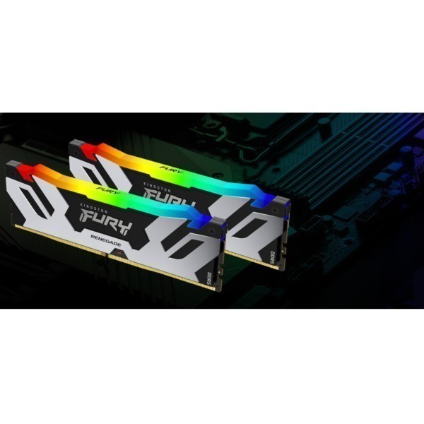 DDR5 32GB KIT 2x16GB PC 6400 Kingston Fury Renegade RGB KF564C32RSAK2-32