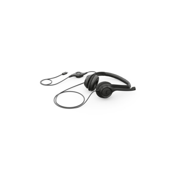 B-Headset Logitech H390 wired black (981-001576)