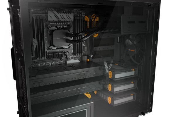 PC- Gehäuse BeQuiet Pure Base 600 Window - orange