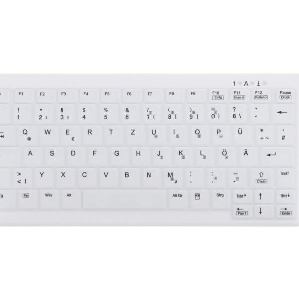 Keyboard Cherry Medical ACTIVE KEY AK-C4110 Wireless white (AK-C4110F-FU1-W/GE)
