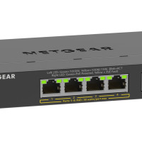 NETGEAR Plus Switch 5-port 10/100/1000 GS305EP-100PES NETGEAR Plus Switch 5-port 10/100/1000 GS305EP-100PES