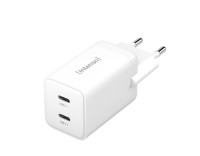 Intenso Power Adapter 2x USB-C GAN Weiß 7804012 Intenso Power Adapter 2x USB-C GAN Weiß 7804012