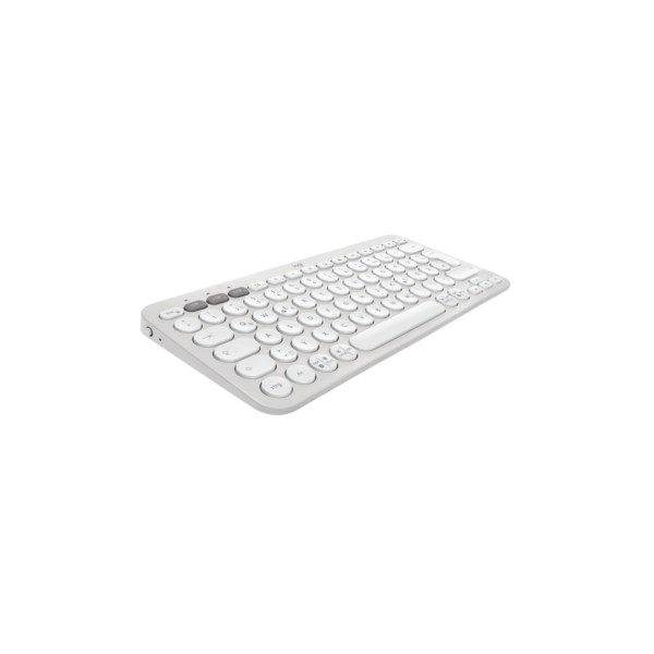 Keyboard & Mouse Logitech Wireless Combo Pebble 2 white (DE) (920-012204)