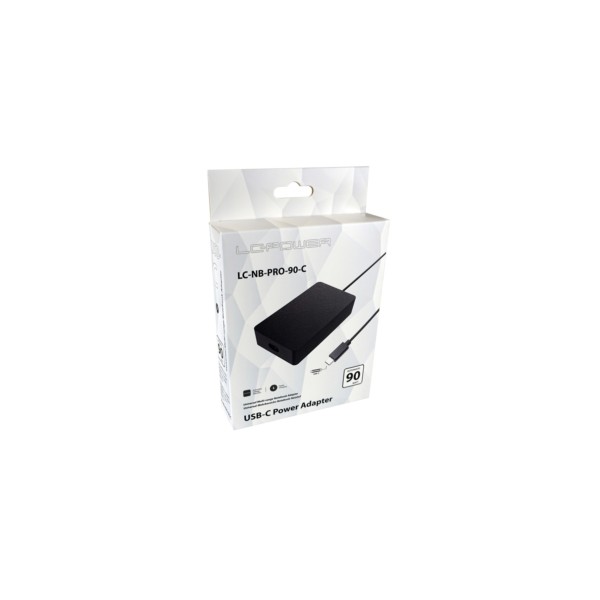 Netzteil LC-Power Notebook Netzteil USB-C 90 Watt LC-NB-PRO-90-C