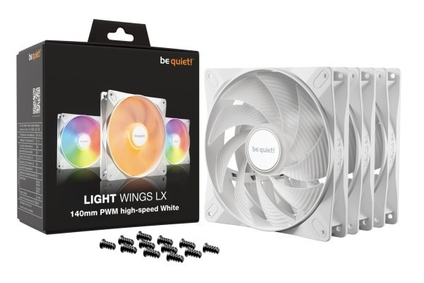 PC- Gehäuselüfter Be Quiet Light Wings LX PWM hight-speed (triple pack)