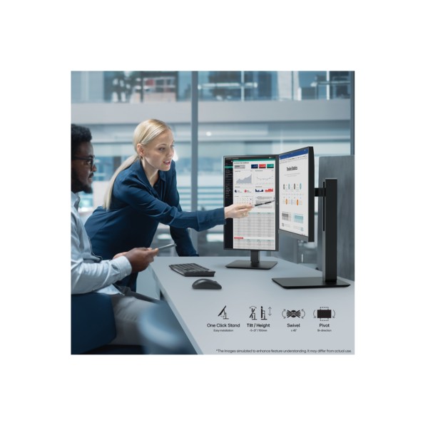 TFT LG 24BA750-B 61cm (24")HDMI,DisplayPort, USB-C,SP
