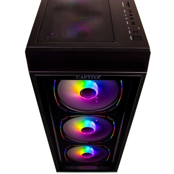Captiva PC Highend Gaming R89-574 (Ryzen 9 9900X/RTX5070 Ti 16GB GDDR7/SSD 2TB/32GB/WLAN/w/o OS)