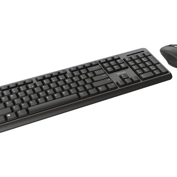 Keyboard & Mouse Trust TKM-350 schwarz 24011