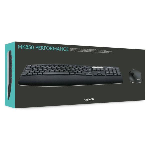 Keyboard & Mouse Logitech Wireless MK850 Performance schwarz (920-008221)