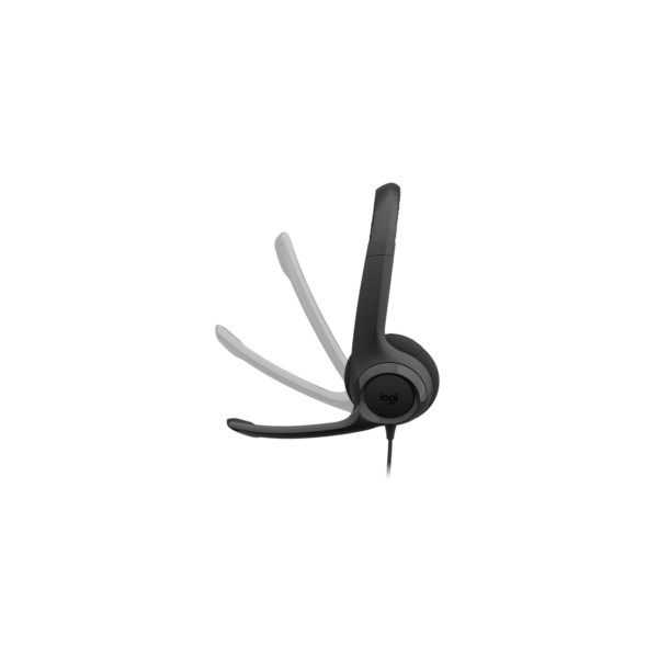 B-Headset Logitech H390 wired black (981-001576)