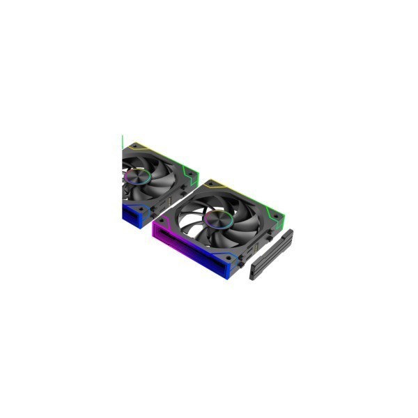 PC-Gehäuselüfter XILENCE ARGB Case fan 120 mm,120mm-PWM-ARGB XF072 XPF360.ARGB
