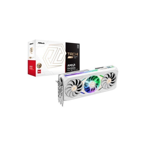 VGA ASRock Radeon RX 9070 XT 16GB Taichi White OC