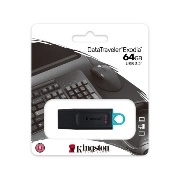 USB Stick 64GB Kingston DataTraveler Exodia USB 3.2 DTX/64GB