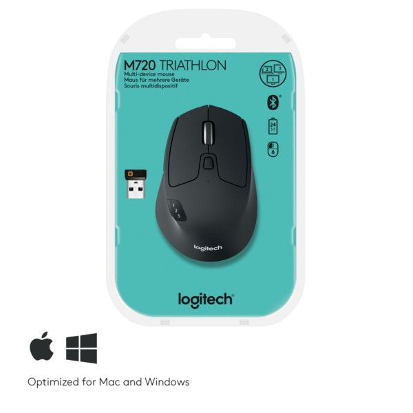Mouse Logitech M720 Triathlon schwarz (910-004791)