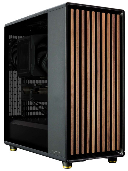 Captiva PC Highend Gaming R90-934 (Ryzen 5 7500F/RTX5080 16GB GDDR7/SSD 1TB/32GB/WLAN/w/o OS)