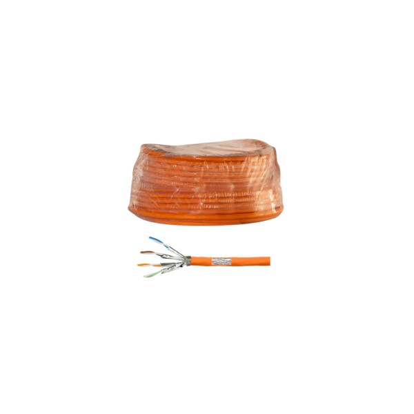 Kabel LogiLink Verlegekabel PrimeLine Cat.7 Orange 25m CPV0058