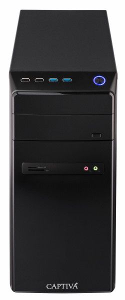 Komplettrechner Captiva Power Starter R64-120 (Ryzen 5 5600G/SSD 500GB/16384/DVD-RW/MSI/Windows 11 Home 64-bit)