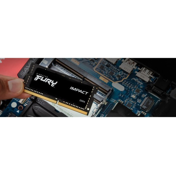 S/O 32GB KIT 2x16GB DDR4 PC 3200 Kingston Fury Impact KF432S20IBK2/32