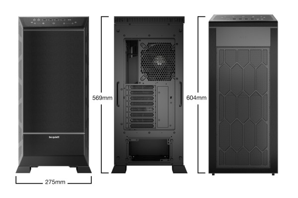 PC- Gehäuse BeQuiet Dark Base Pro 901 - schwarz