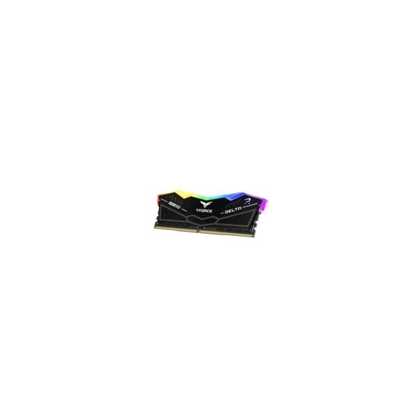 DDR5 32GB KIT 2x16GB PC 6400 Team T-Force Delta RGB FF3D532G6400HC40BDC01 schwarz