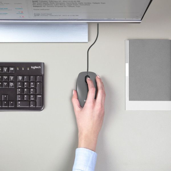 Mouse Logitech M100 (910-006652) rechts- und linkshändig