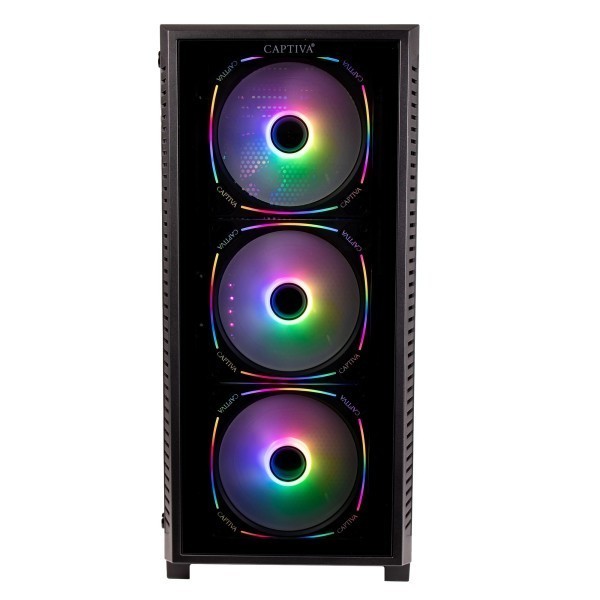 Captiva PC Highend Gaming R10-0270 (Ryzen 7 7800X3D/RTX5070 12GB GDDR7/SSD 2TB/64GB/WLAN/Windows 11 Home 64-bit)