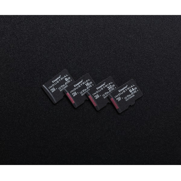 MicroSDHC Speicherkarte Industrial 8GB Kingston SDCIT2/8GBSP