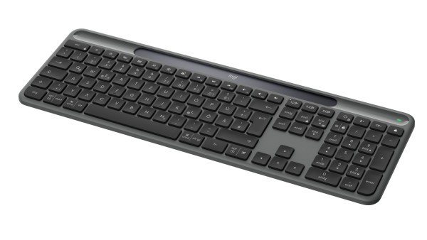 Keyboard Logitech K980 Signature Slim Solar+ Wireless Graphite (DE) (920-013757)