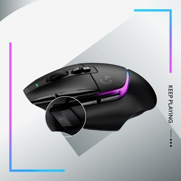 Mouse Logitech Gaming G502 X Plus Wireless Schwarz (910-006162)